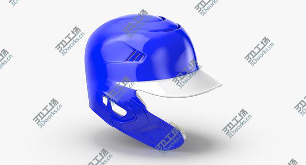 images/goods_img/20210312/Baseball Helmet C flap Blue 3D model/2.jpg